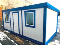 Prefabricated buildings from sandwich panels